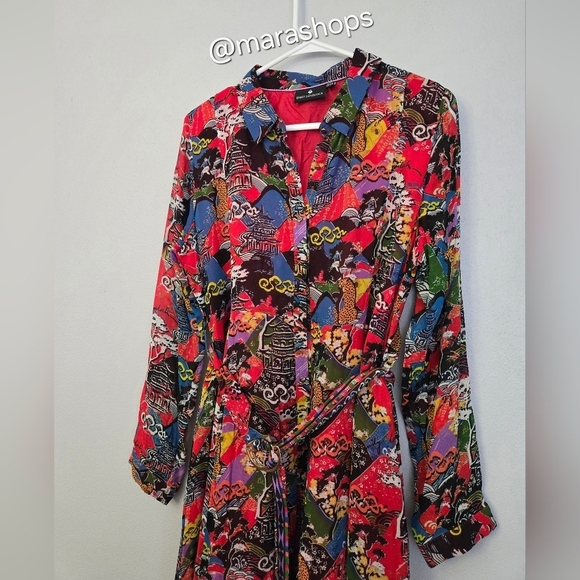 Emily Lovelock Tibetian Mountain Landscape Dress - Picture 4 of 10